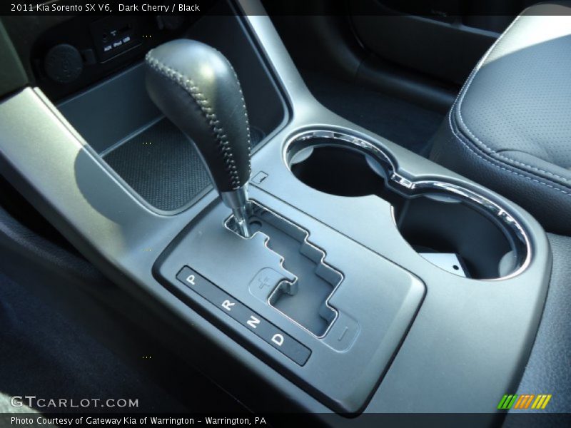 Dark Cherry / Black 2011 Kia Sorento SX V6