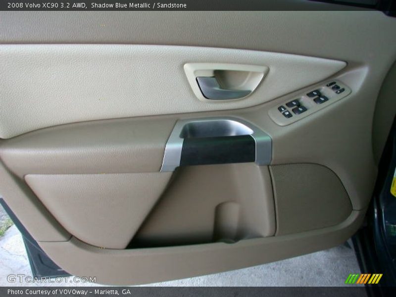 Shadow Blue Metallic / Sandstone 2008 Volvo XC90 3.2 AWD