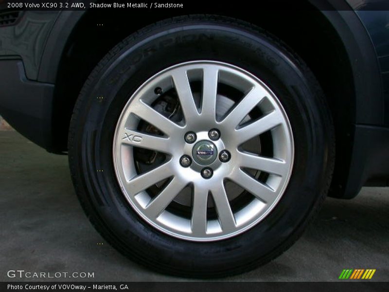 Shadow Blue Metallic / Sandstone 2008 Volvo XC90 3.2 AWD