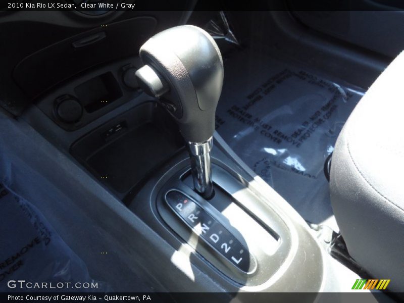  2010 Rio LX Sedan 4 Speed Automatic Shifter