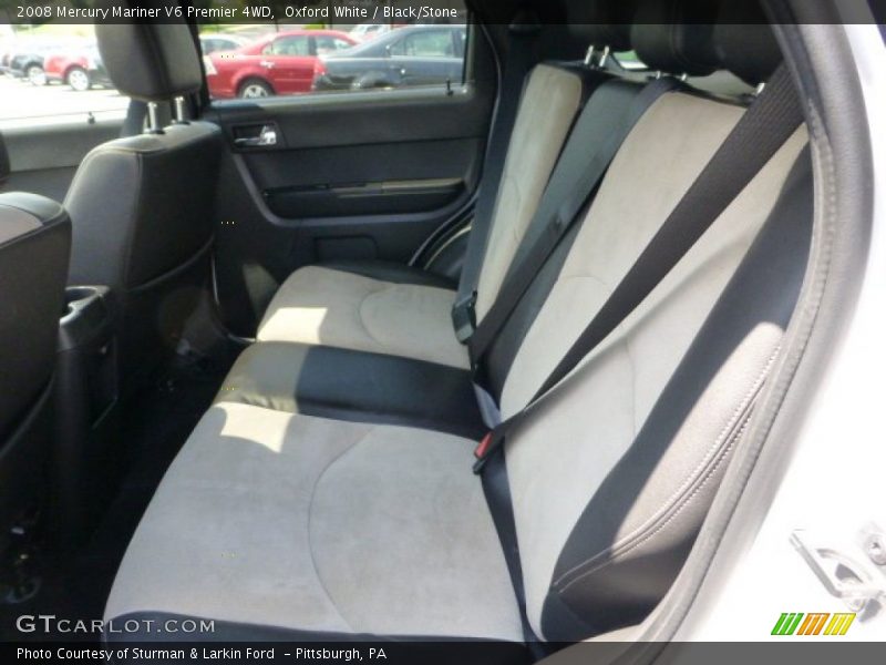 Rear Seat of 2008 Mariner V6 Premier 4WD