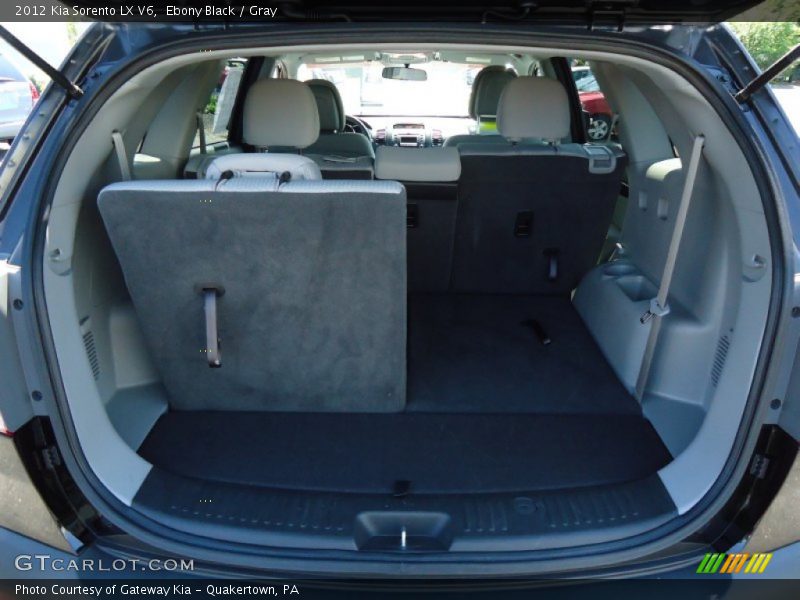 Ebony Black / Gray 2012 Kia Sorento LX V6