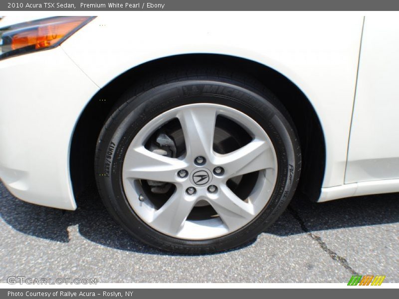 Premium White Pearl / Ebony 2010 Acura TSX Sedan