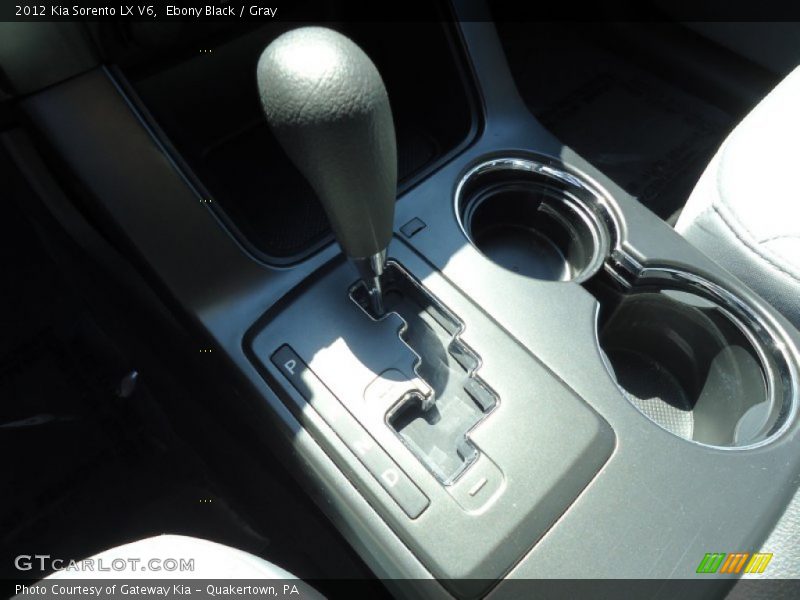 Ebony Black / Gray 2012 Kia Sorento LX V6