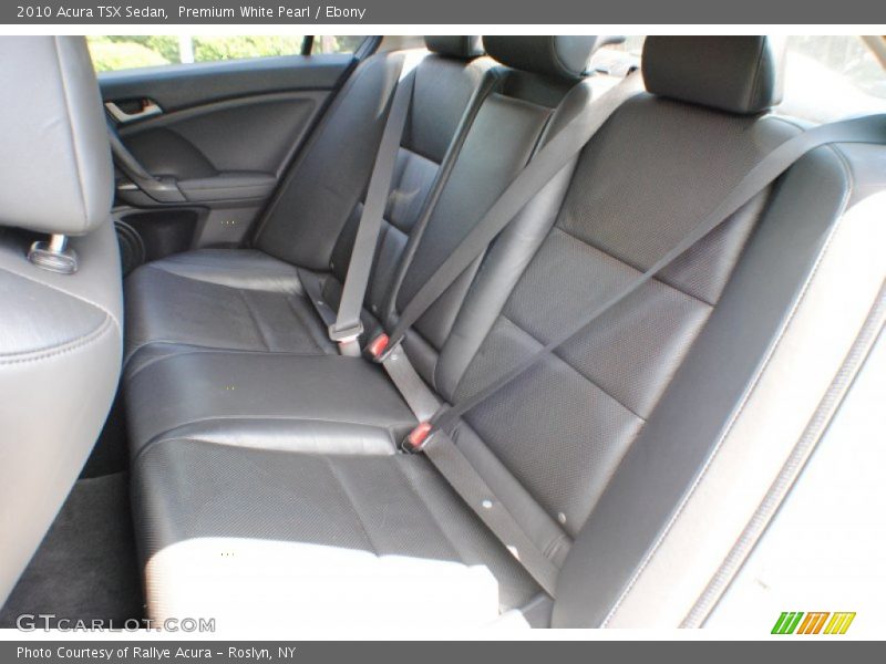 Premium White Pearl / Ebony 2010 Acura TSX Sedan