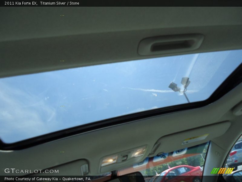 Titanium Silver / Stone 2011 Kia Forte EX