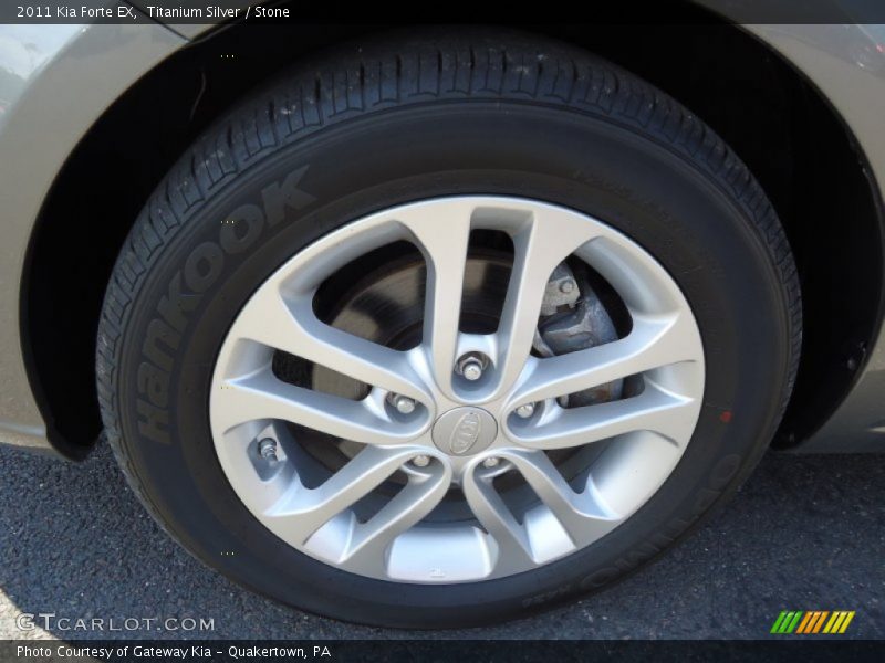 Titanium Silver / Stone 2011 Kia Forte EX