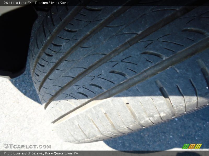 Titanium Silver / Stone 2011 Kia Forte EX
