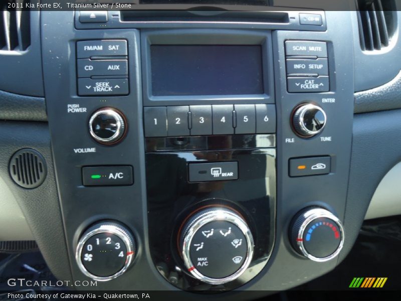 Titanium Silver / Stone 2011 Kia Forte EX