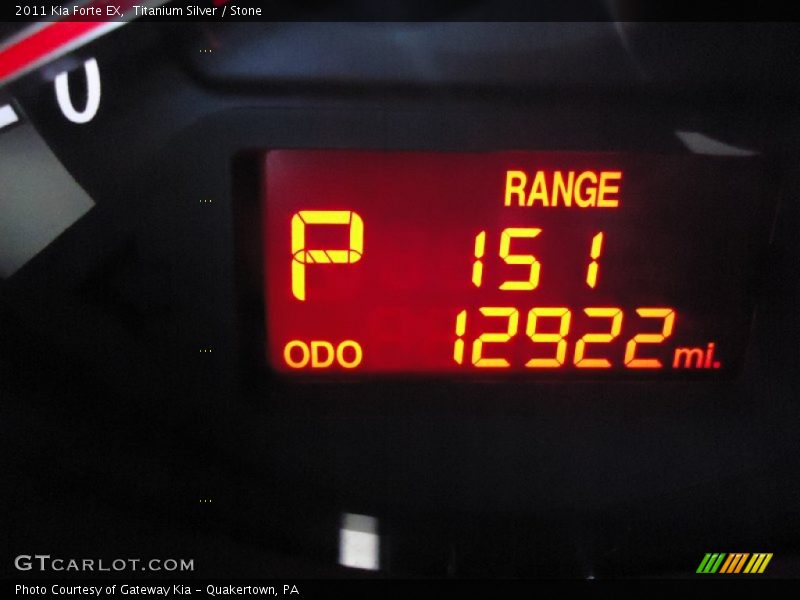 Titanium Silver / Stone 2011 Kia Forte EX