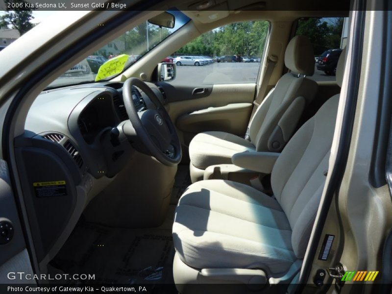 Sunset Gold / Beige 2006 Kia Sedona LX