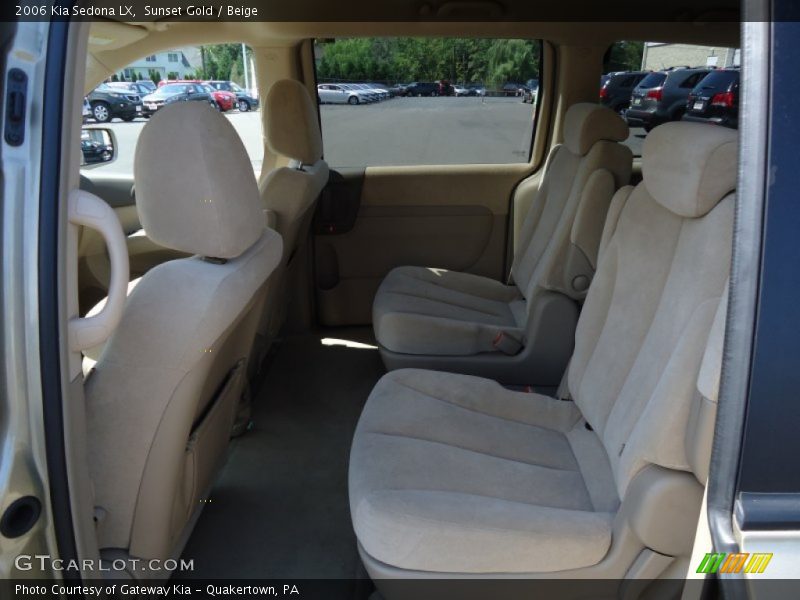 Sunset Gold / Beige 2006 Kia Sedona LX