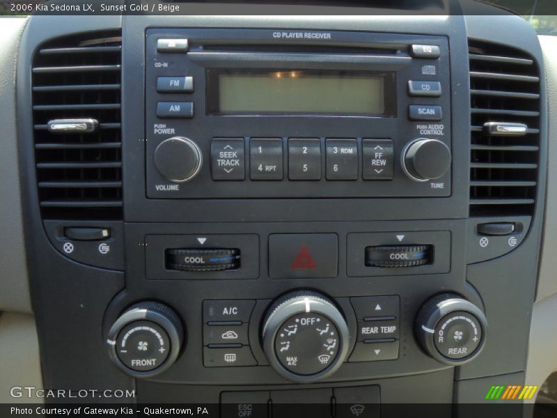 Sunset Gold / Beige 2006 Kia Sedona LX