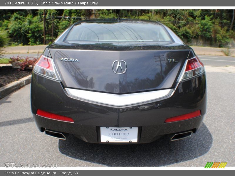 Grigio Gray Metallic / Taupe Gray 2011 Acura TL 3.5