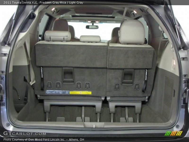 Predawn Gray Mica / Light Gray 2011 Toyota Sienna XLE
