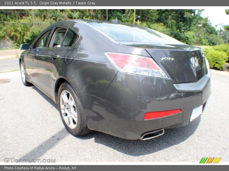 Grigio Gray Metallic / Taupe Gray 2011 Acura TL 3.5