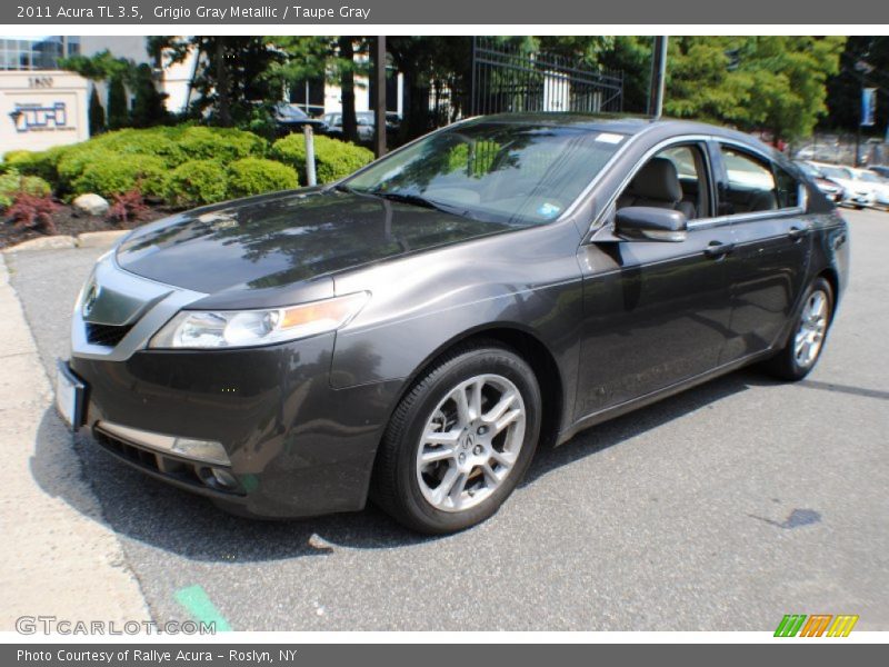 Grigio Gray Metallic / Taupe Gray 2011 Acura TL 3.5