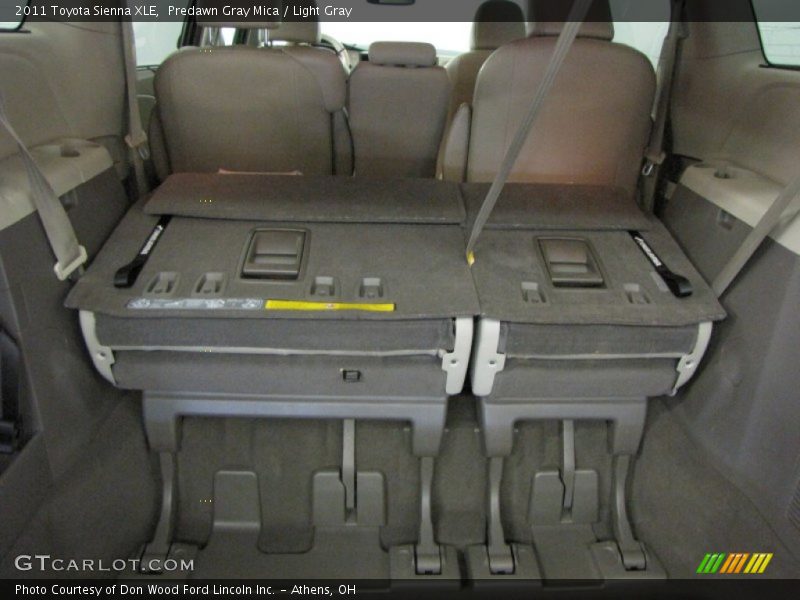 Predawn Gray Mica / Light Gray 2011 Toyota Sienna XLE