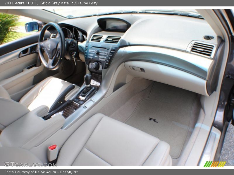 Grigio Gray Metallic / Taupe Gray 2011 Acura TL 3.5