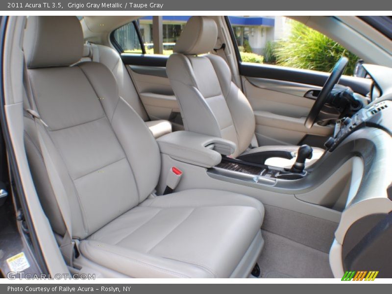 Grigio Gray Metallic / Taupe Gray 2011 Acura TL 3.5