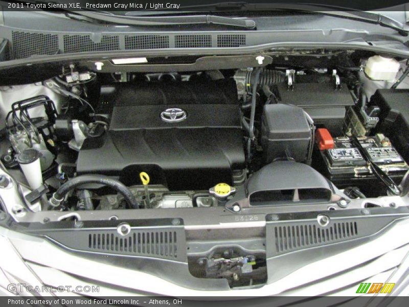 Predawn Gray Mica / Light Gray 2011 Toyota Sienna XLE