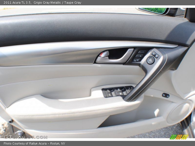 Grigio Gray Metallic / Taupe Gray 2011 Acura TL 3.5