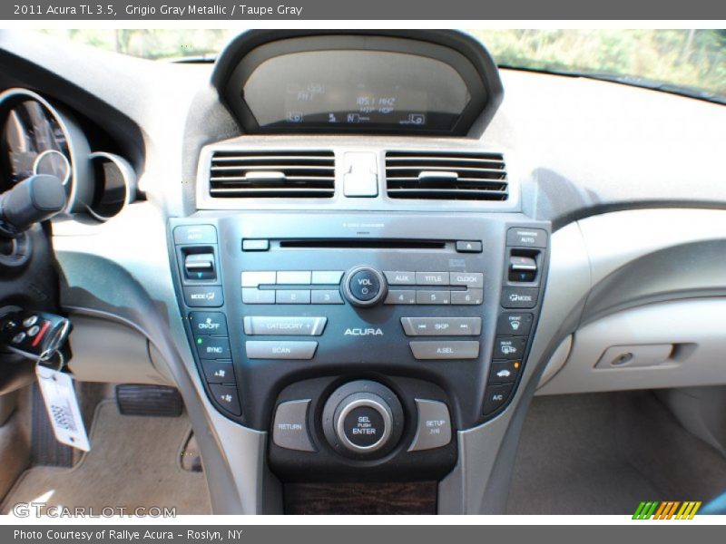 Grigio Gray Metallic / Taupe Gray 2011 Acura TL 3.5