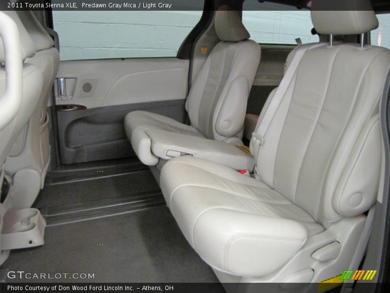 Predawn Gray Mica / Light Gray 2011 Toyota Sienna XLE