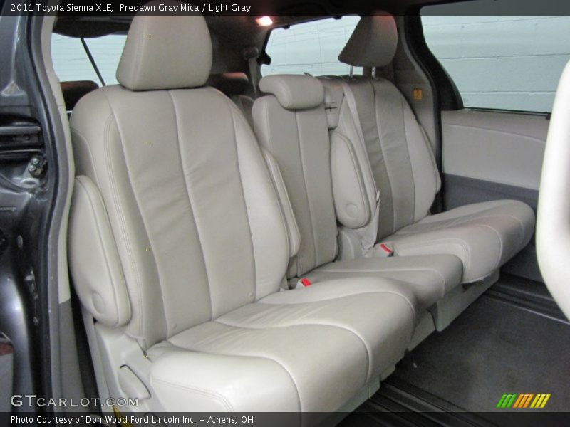 Predawn Gray Mica / Light Gray 2011 Toyota Sienna XLE