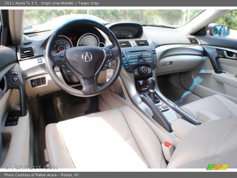 Grigio Gray Metallic / Taupe Gray 2011 Acura TL 3.5