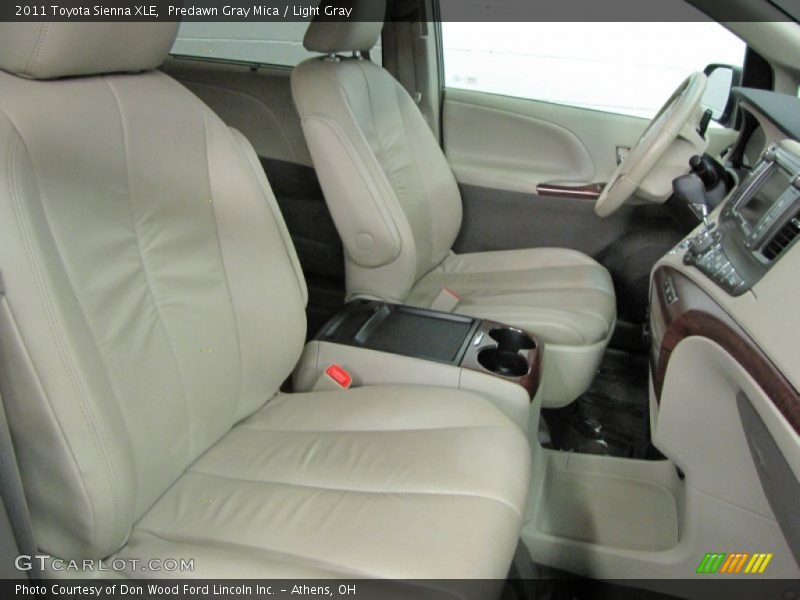 Predawn Gray Mica / Light Gray 2011 Toyota Sienna XLE