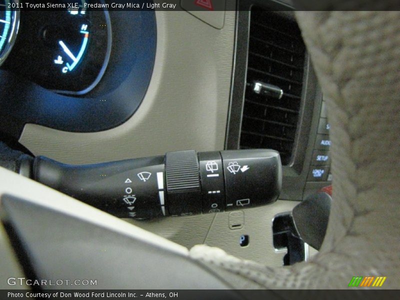 Predawn Gray Mica / Light Gray 2011 Toyota Sienna XLE