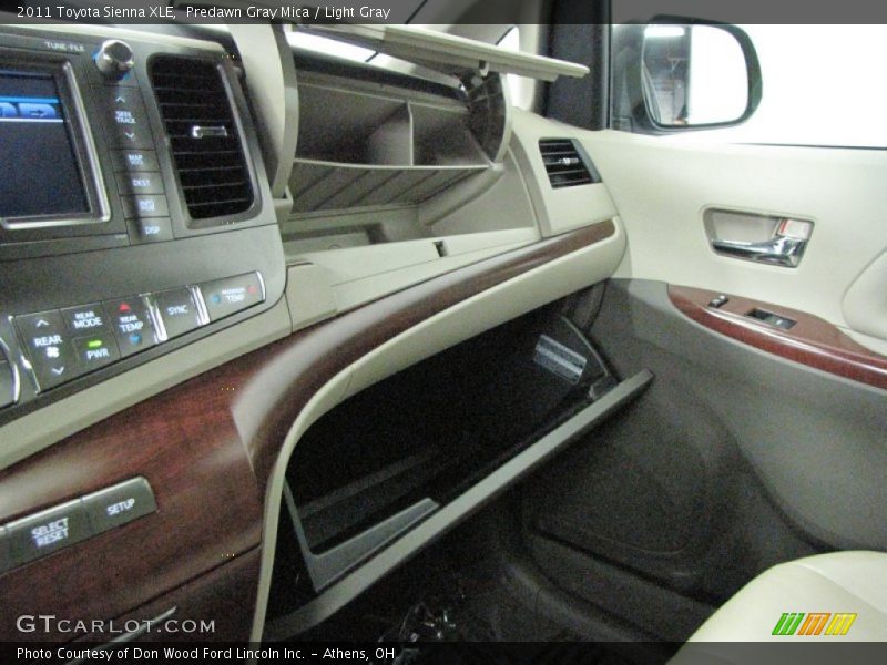 Predawn Gray Mica / Light Gray 2011 Toyota Sienna XLE