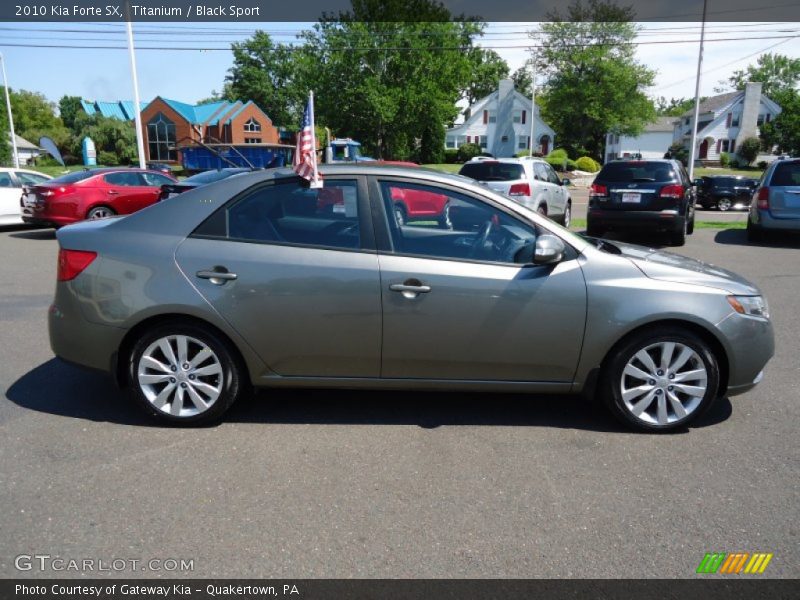 Titanium / Black Sport 2010 Kia Forte SX