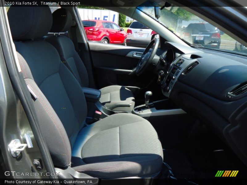 Titanium / Black Sport 2010 Kia Forte SX