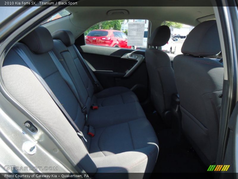Titanium / Black Sport 2010 Kia Forte SX