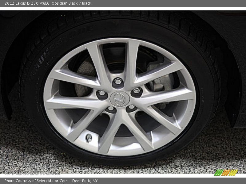 Obsidian Black / Black 2012 Lexus IS 250 AWD