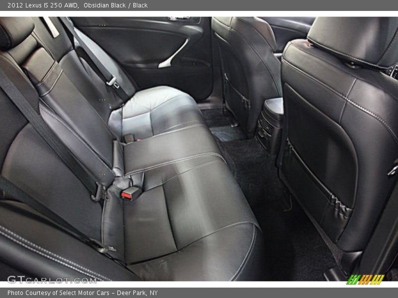 Obsidian Black / Black 2012 Lexus IS 250 AWD