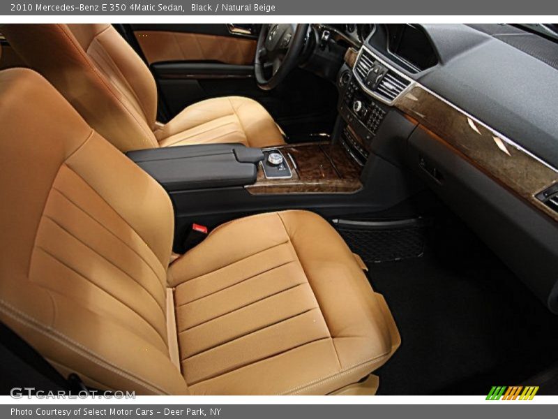 Black / Natural Beige 2010 Mercedes-Benz E 350 4Matic Sedan