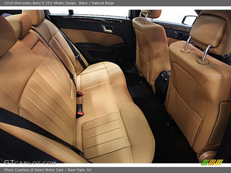 Black / Natural Beige 2010 Mercedes-Benz E 350 4Matic Sedan