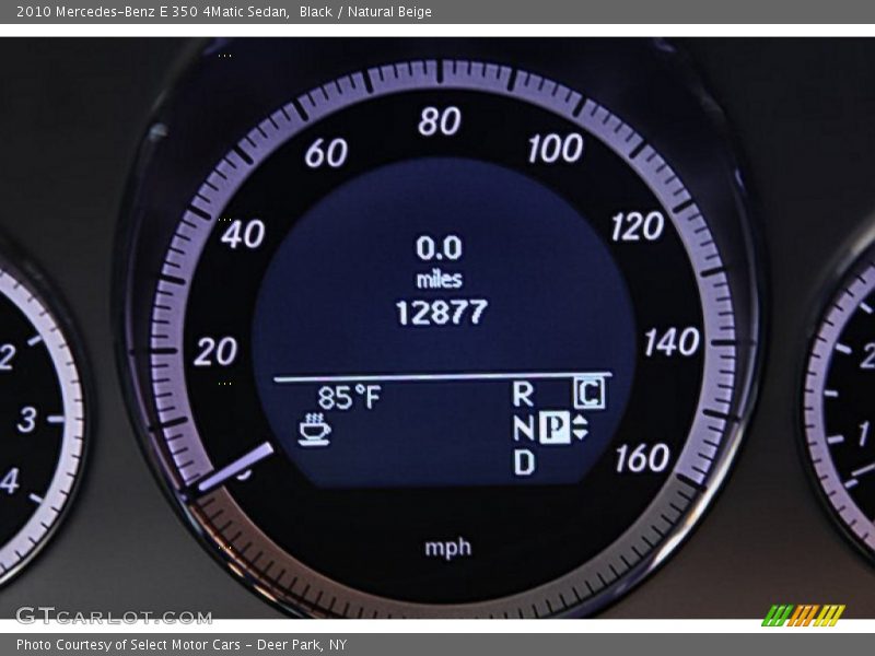 Black / Natural Beige 2010 Mercedes-Benz E 350 4Matic Sedan