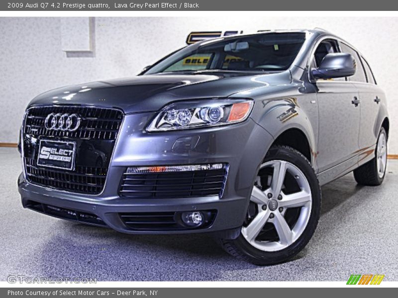 Lava Grey Pearl Effect / Black 2009 Audi Q7 4.2 Prestige quattro