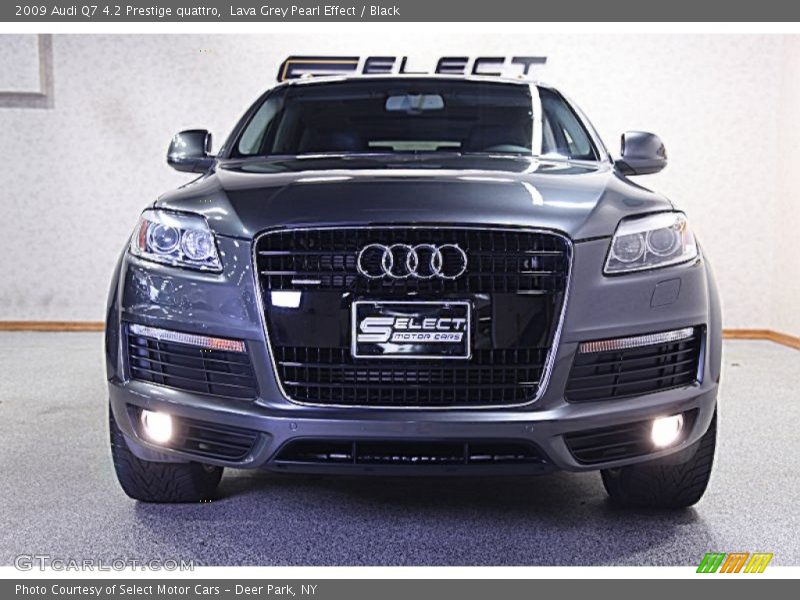 Lava Grey Pearl Effect / Black 2009 Audi Q7 4.2 Prestige quattro