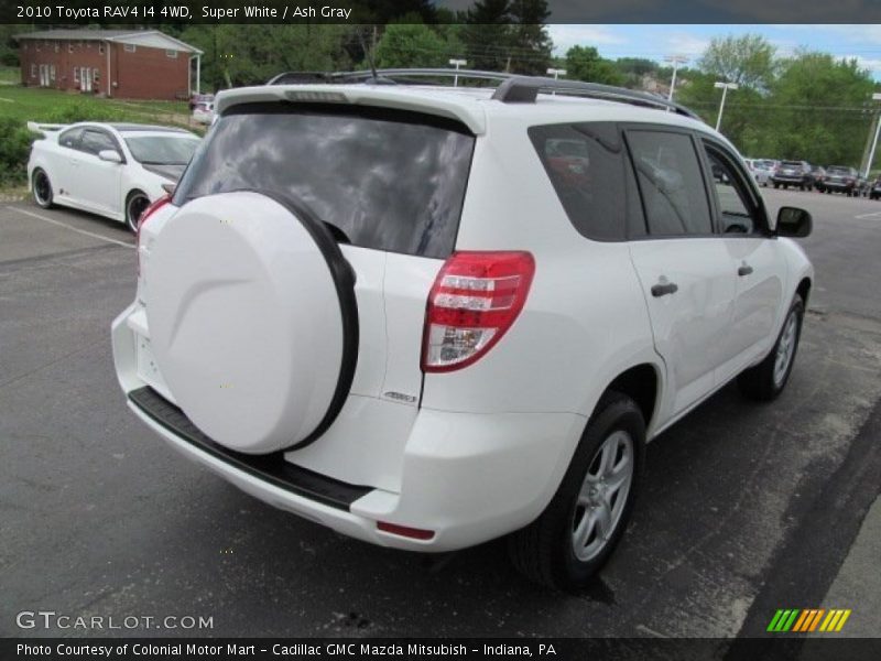Super White / Ash Gray 2010 Toyota RAV4 I4 4WD