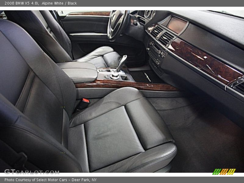 Alpine White / Black 2008 BMW X5 4.8i
