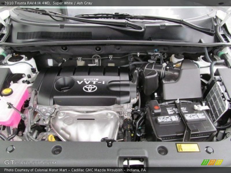 Super White / Ash Gray 2010 Toyota RAV4 I4 4WD