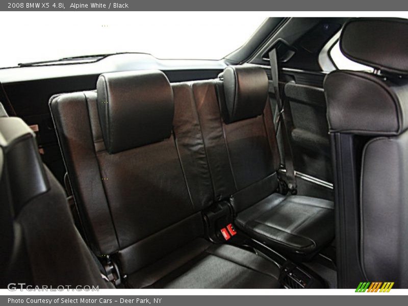 Alpine White / Black 2008 BMW X5 4.8i