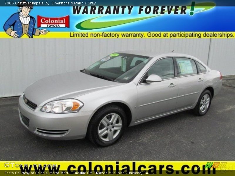 Silverstone Metallic / Gray 2006 Chevrolet Impala LS