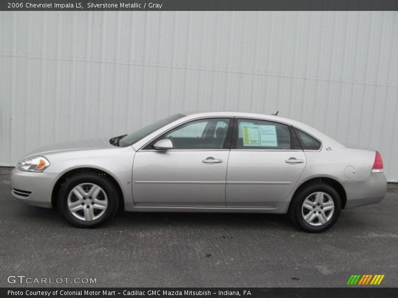 Silverstone Metallic / Gray 2006 Chevrolet Impala LS