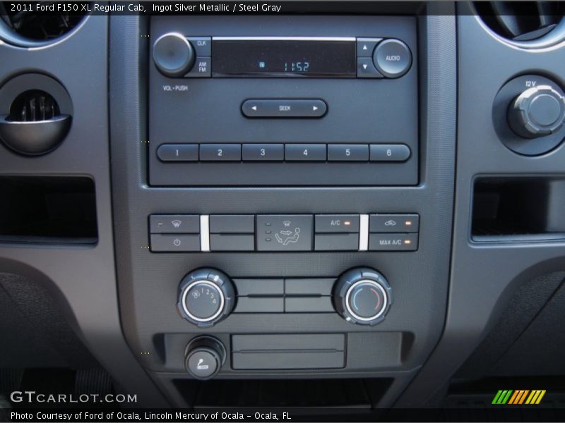 Ingot Silver Metallic / Steel Gray 2011 Ford F150 XL Regular Cab